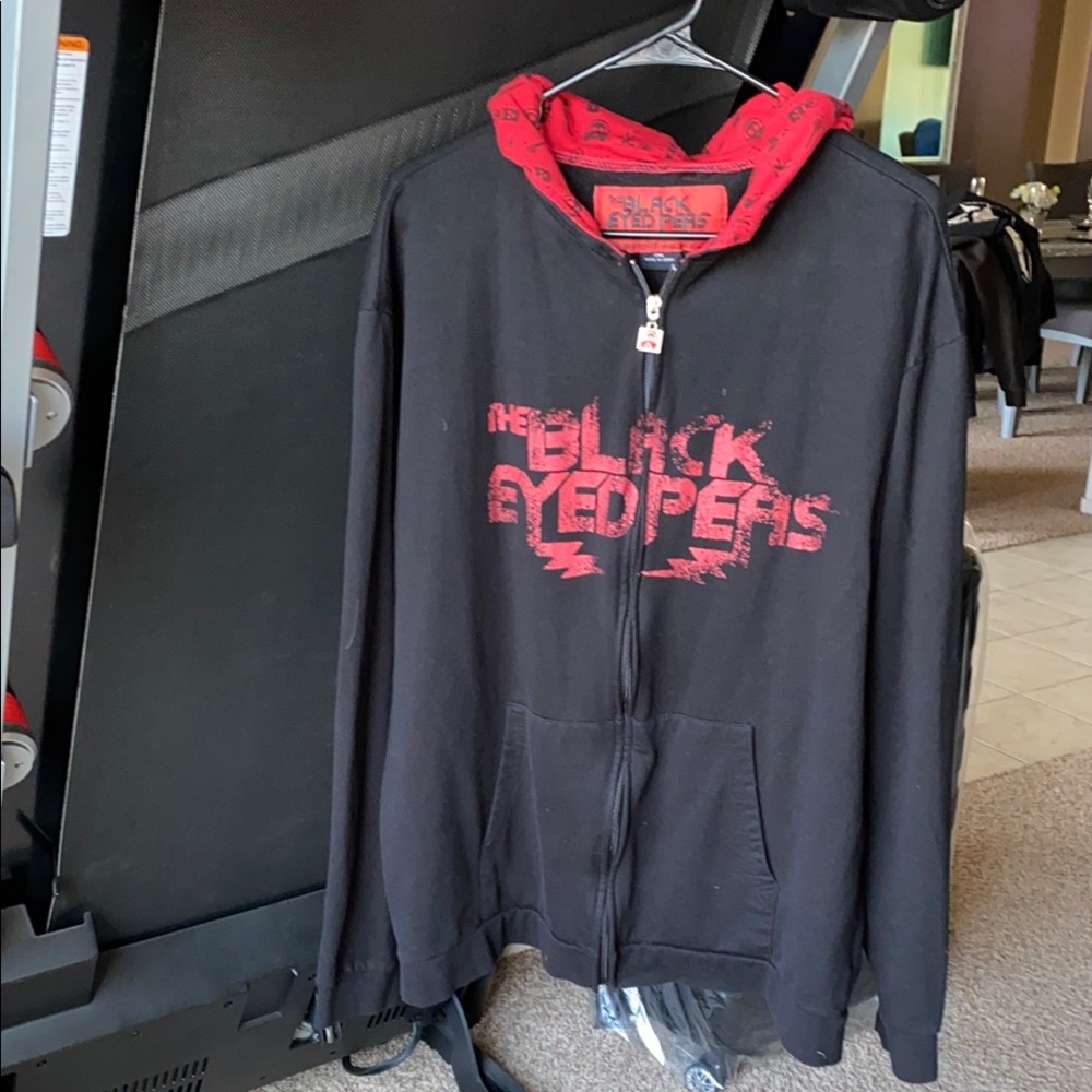 Black and Red Hoodie